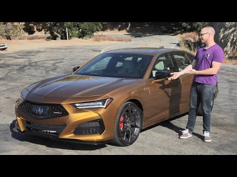 2021 Acura TLX Type S Test Drive Video Review