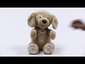 Gund Spunky ABC 123 doggie Animated Stuffed Animal Plush