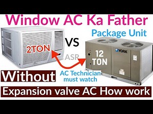 How work Package Unit 3phase compressor what is package Unit without Expansion valve How work Learn