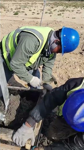 Powerline Tower Foundation Construction Process