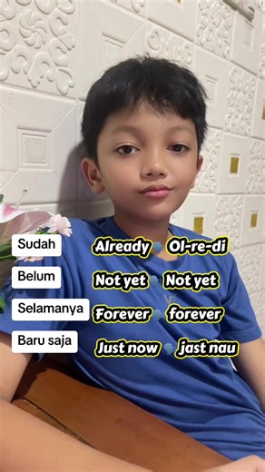 English Pronunciation: Already, Not Yet, Forever, Just Now