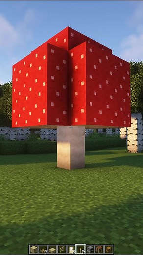 Minecraft: Mushroom House Tutorial #minecraftbuild #minecrafttutorial #minecraftbuildtutorial #minecraftbuilding #minecraftidea #minecraft