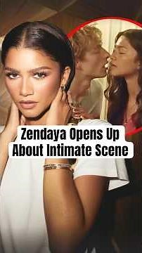 Zendaya Opens Up About Intimate Scene #shorts #zendaya #challengers