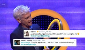 Phillip Schofield encourages viewers to get 5 Gold Rings app