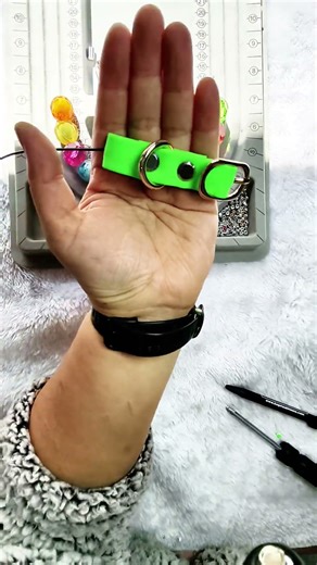 Making a Custom Beaded Dog Collar in 30 Seconds | ASMR Fast Cut