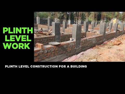 Plinth level construction || Plinth level work || How to work Plinth Level or Plinth Wall
