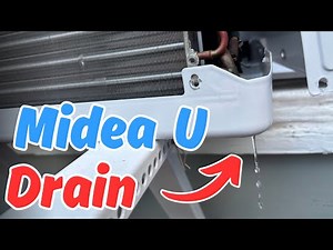 How to Drill a DRAIN Hole on Midea U Shaped Window AC | 2025 Recall Repair