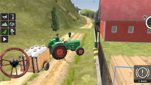 Indian Tractor Trolley Simulator - LPG Gas Cylinder Delivery Farm - Android Gameplay 🚜🎮 Game: Tractor Delivery Farm Simulator #tractor #gamingcommunity #trandingpost #tractorpulling #tractordriver #tranding2025 #tractorshow #LPGGasCylinder | RK Gamer