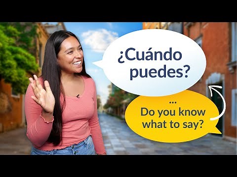 Practice Your Spanish - Making Plans With Friends