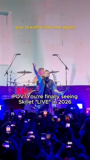 Skillet on Instagram: "Who’s coming to a Skillet Show in 2026? Spring Tour 2026 2/26 - Lancaster, PA 2/27 - Bensalem, PA�2/28 - Huntington, WV 3/14 - Charles Town, WV 3/15 - Chattanooga, TN 3/19 - Raleigh, NC 3/20 - Myrtle Beach, SC 3/27 - Riverside, IA European Tour 16 April - Hamburg, DE 18 April - Köln, DE 19 April - Amsterdam, NL 21 April - London, UK 22 April - Birmingham, UK 24 April - Glasgow, UK 25 April - Manchester, UK 27 April - Bruxelles, BE 28 April - Paris, FR 1 May - Offenbach, DE