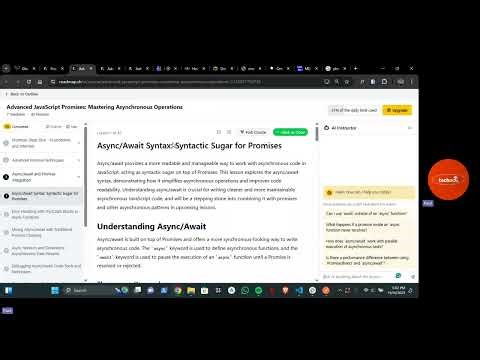 Introduction to Aynchronous JS - Async and Await