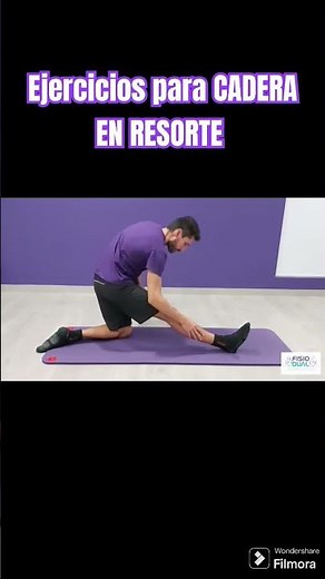 Ejercicios para CADERA EN RESORTE #deporte #fisioterapia #madrid #salud #pilates