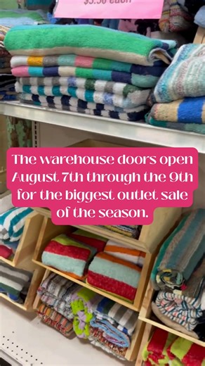 3 days only! Our warehouse doors open August 7th-9th for the biggest monthly outlet sale of the season. From 10am-5pm, everything must go, and everything is outlet priced! Are you ready to stock up and save big? Only available at our warehouse. #allaboutfabrics #fabrichaul #warehousesale | All About Fabrics