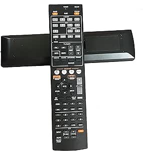 Universal Replacement Remote for RX-V773 RX-V667 RAV292 RAV432 491 WW510400 HTR-4064 HTR-4064BL HTR-6250 YHT-893 YHT-693BL RX-V675 RX-V575BL RX-V475BL HTR-5066 for Yamaha AV Receiver