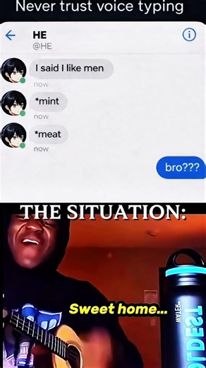 NEVER TRUST VOICE TYPING 💀🥀