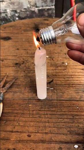 DIY Light Bulb Oil Lamp: Turn Trash into Treasure! 💡🔥 #diy #lifehacks #upcycling