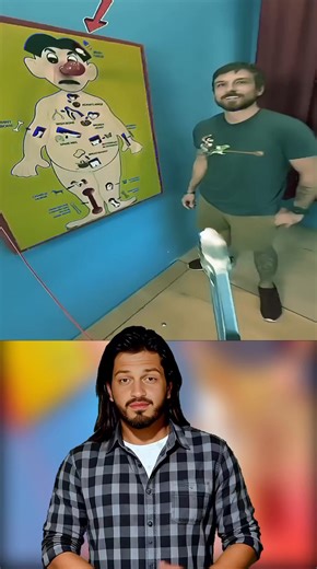 Look at this clever game a man built at home. The rule is simple: pull the wrong part, and the floor opens beneath the player. It’s a fun game, but only people who think carefully can survive each turn. For a long time, both friends kept choosing the correct parts and avoided the trap. But on the final move, one small mistake changed everything, and the floor opened instantly. A tense and entertaining game that proves how one wrong decision can end it all. #shorts #game #DIYgame #mindgame #funch