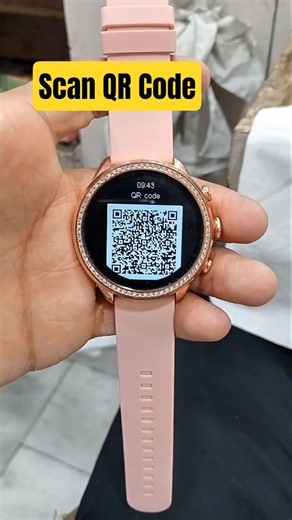 How To Scan QR Code On SmartWatch #shorts #shortvideo