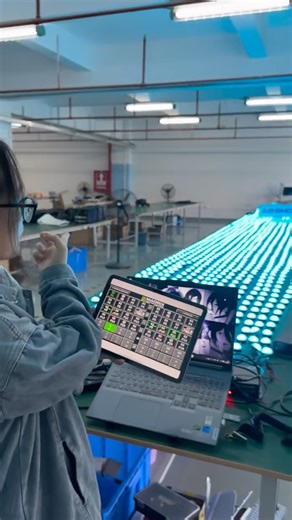 Alston Gu on Instagram: "By scanning the QR code, you can get the remote control of Madrix directly and control the lights with your Tablet PC or mobile phone. #AlstonGu #3Dcube #Aoshowled #ledpixeltube #360tube #pixeltube #D40tube #dmx512tube #DMX #RGB #milkytube #LEDArts #Visuallighting #Stagelights #Culblighting #Madrix #Madmapper #Resolume #malighting #madlight #arkaos #asteratube #arritube #ledpixelmapping #ledpixelmapper #ledmanufacturer #ledstrips #nightclub #pixelbar"