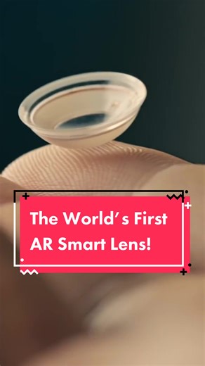 The world’s FIRST Augmented Reality smart contact lens, was worn by their CEO 🤯 #AR #AugmentedReality #VR #VirtualReality #SmartLens #MojoLens #MojoVision #TheFuture #Futuristic #EmergingTech #XR #ExtendedReality #SmartContact #Contacts