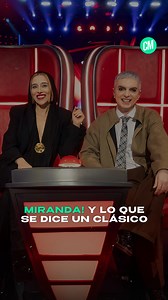 2.8M views · 118K reactions |  TRAIGAN EL CARTEL DE TEMAZO  Antes de comenzar con las audiciones en "La Voz Argentina", Ale Sergi y Juliana Gattas abrieron el programa con esta fantástica versión acústica de "Tu misterioso alguien" bajo la mirada de sus colegas, que después elogiaron su performance. #lavoz #miranda #tv #musica #argentina #presentacion #musicosargentinos @mirandaenvivo | CM El Canal de la Música | Facebook