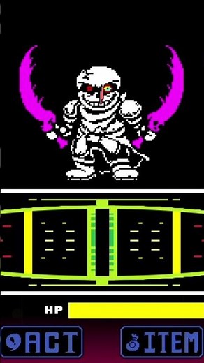 Dusttrust X Sans Fight Phase 1