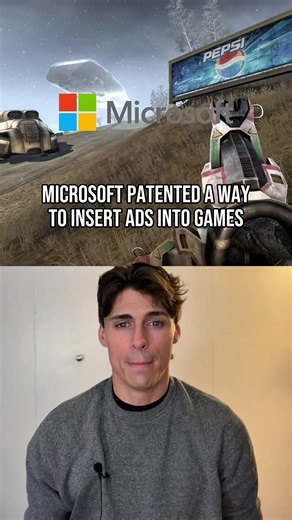 Microsoft just patented a way to insert ads into games #microsoft #gaming #patent