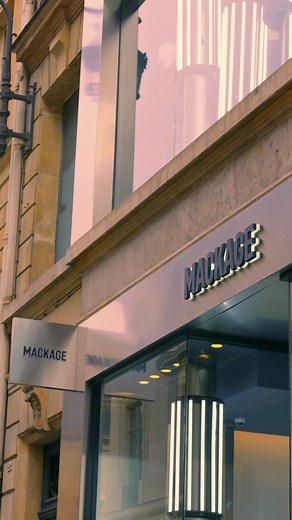 MACKAGE PARIS MACKAGE invites you to delve into its flagship located in the heart of Paris. Infused with heritage, skilled savoir-faire and technical innovation. The store is interspersed with emblematic pieces from the MACKAGE collection and beyond. More on MACKAGE.COM #MACKAGE #MONDEMACKAGE