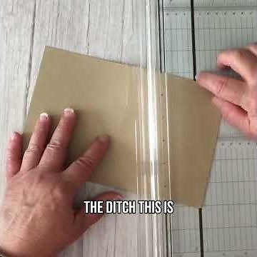 Easy DIY Card Crafting a Diagonal Cut Design!