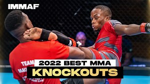 6K views · 445 reactions | A 푩푰푮 year of knockouts!  IMMAF competitions saw a number of explosive #knockout finishes in 2022 from up-and-coming amateur #MMA stars across the globe. Check out some of the best knockouts from IMMAF competitions in 2022!  | IMMAF - International Mixed Martial Arts Federation | Facebook