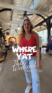 Where Y'at This Weekend: Oct. 19-22 🍻 Abita Fall Fest at the Abita Springs Trailhead on Oct. 20 & 21 🎃 Boo Carre Halloween Haunt at the French Market on Oct. 21 from 10am - 4pm 🎶 NOLA Funk Fest at the New Orleans Jazz Museum Oct. 20-22 👻 Krewe of Boo! Parade rolls through the French Quarter on Oct. 21 starting at 6:30pm 🎥 @CarlaPesono | Where Y'at Magazine