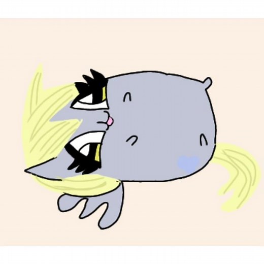 MLPFIM Derpy Hooves X Pusheen Cat art [speedpaint] #art #mylitlepony #kawaii #kawaiiart #mlp