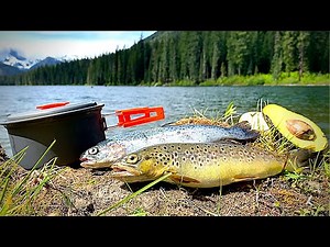 MOUNTAIN TROUT Catch & Cook (FIRE ROASTED!!!)