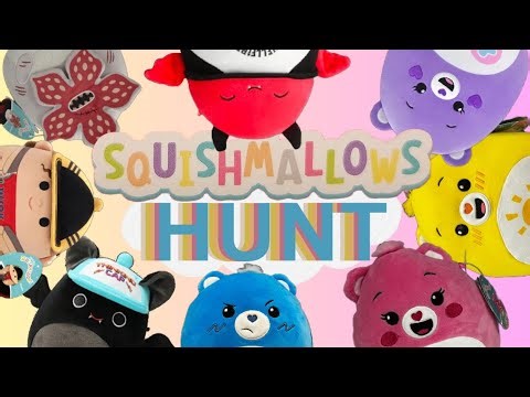 Squishmallow Hunt At Kroger and Walmart in December Stranger Things Squish Shop With Me