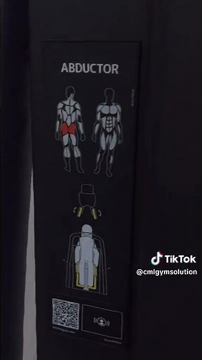 Dual Abduttor-Adduttor Technogym Selection #shorts