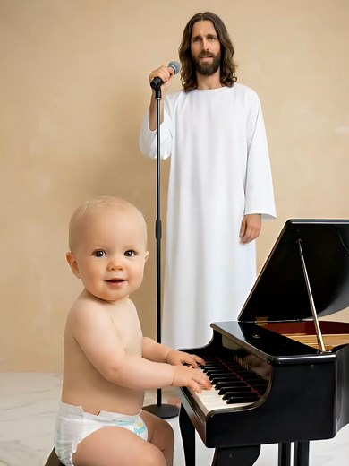 Jesus is King: A Cute Baby Singing Inspiration