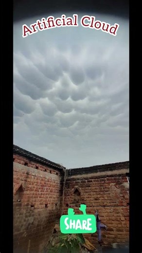 Artificial Cloud #indiangeography # Trending#AmazingScience#WeatherExperiment#CloudFormation