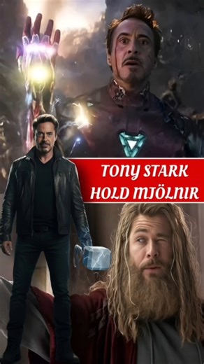 What If Iron Man Hold Thor mjölnir