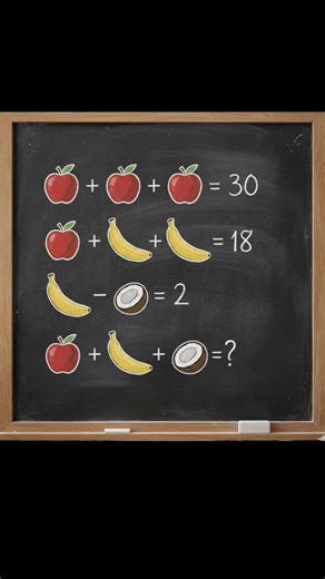 90% Fail to Solve This Fruit Math Puzzle! Can You?