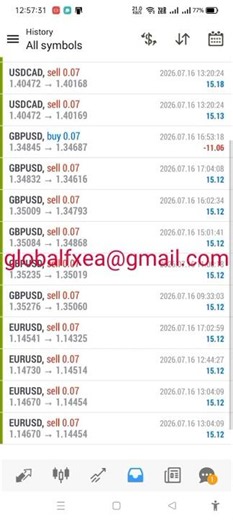 EA trading | 7/16/2026 ( Yesterday ) Expert Advisor | ROBOT | Auto Trading | Software | forex bot