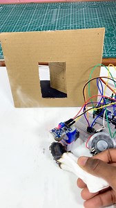 Home Automation Tutorial: Door Lock control through MQ-2 sensor & Servo Motor using DFplayer Mini | Close when smoke is being detected #arduino #electronics #engineering | Upload Ideas with Itamar