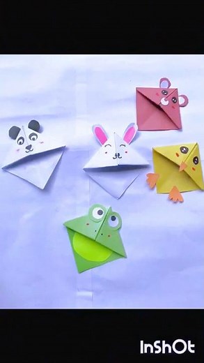 How to Make Cute Bookmarks #craft #papercrafts #artandcraft #art #cute