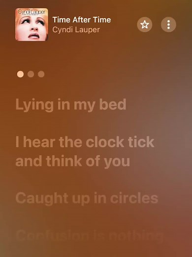 Time After Time: Cyndi Lauper's Full Song Lyrics