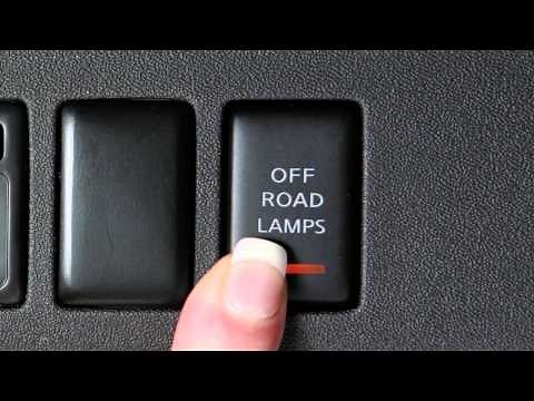 2015 NISSAN Xterra - Off-Road Lamps (if so equipped)