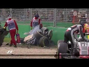 Fernando Alonso Crash Australian GP 2016