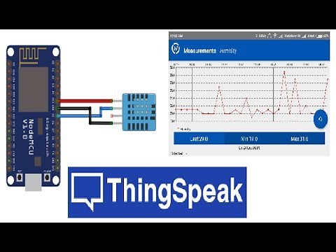 Getting started with thingspeak | Posting DHT22 data to the thingspeak | Internet of things