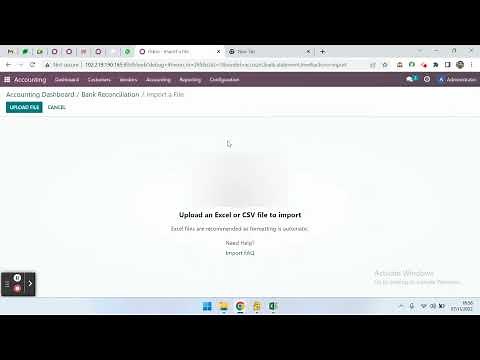 Odoo 16 Bank Statement Reconciliation
