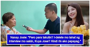 Jose Hallorina, inilabas na ang one-on-one interview nila ni Nanay Josie