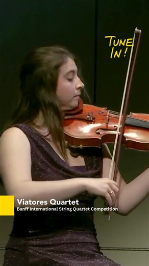 Tune in LIVE to watch the Banff International String Quartet Competition, held at the Banff Centre for Arts and Creativity in Alberta, Canada https://theviolinchannel.com/vc-live-2025-banff-international-string-quartet-competition/ Round 2 will commence tomorrow, with the nine string quartets performing a complete romantic or nationalist quartet of the 19th century Here, Berlin's Viatores Quartet performs Haydn's String Quartet in B Minor, Op. 33 No. 1 | The Violin Channel