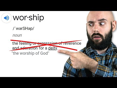 What is worship? A definition for worship leaders.